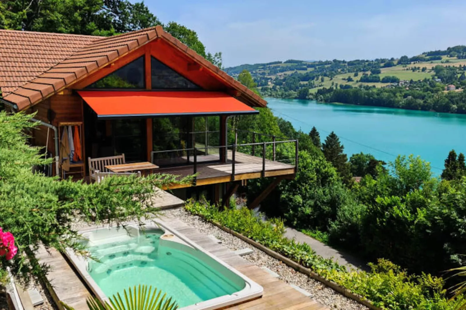 Seeblick Chalet Romantique Spa / Vue Lac