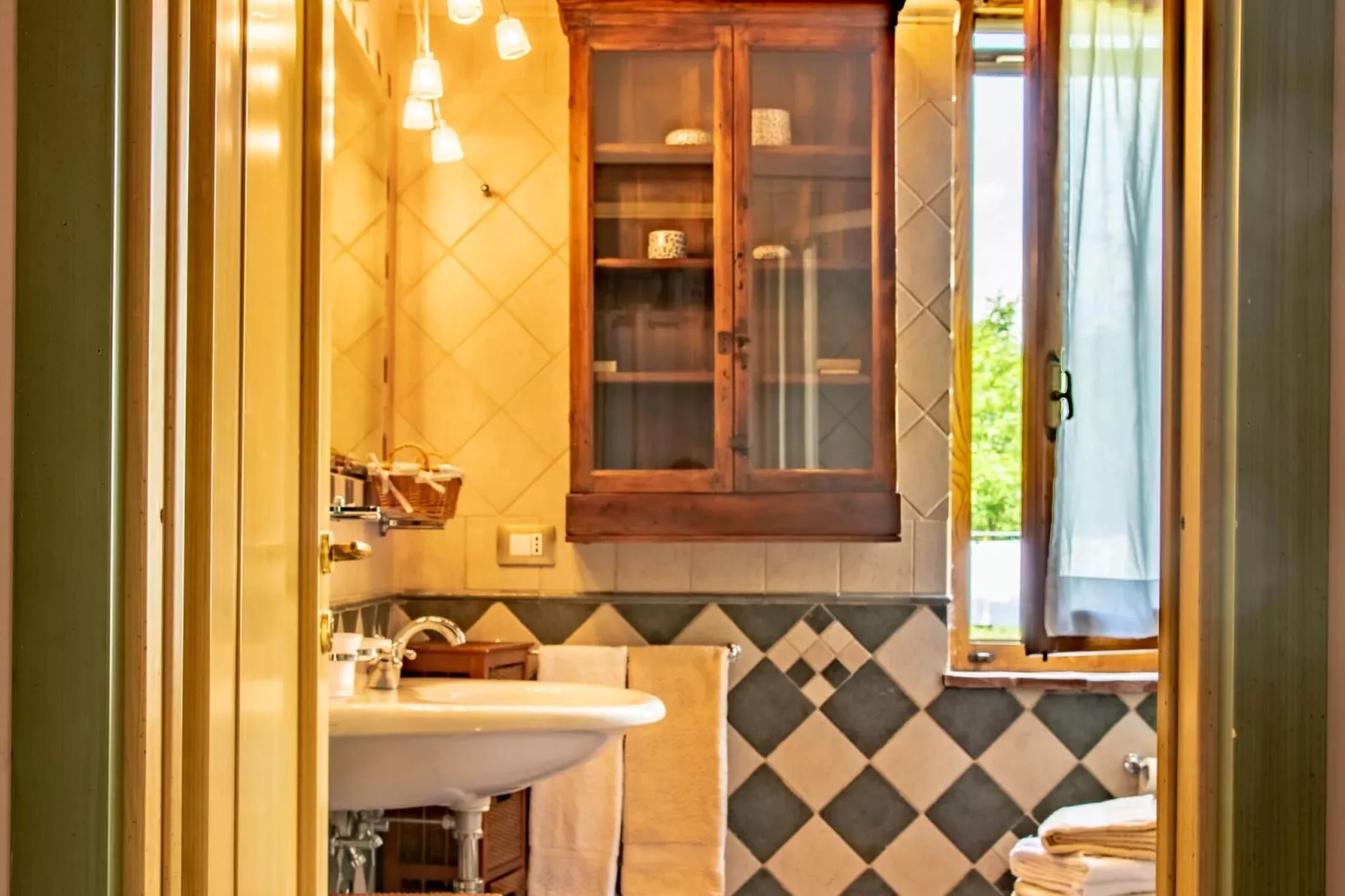 Casa Rondò-Badkamer