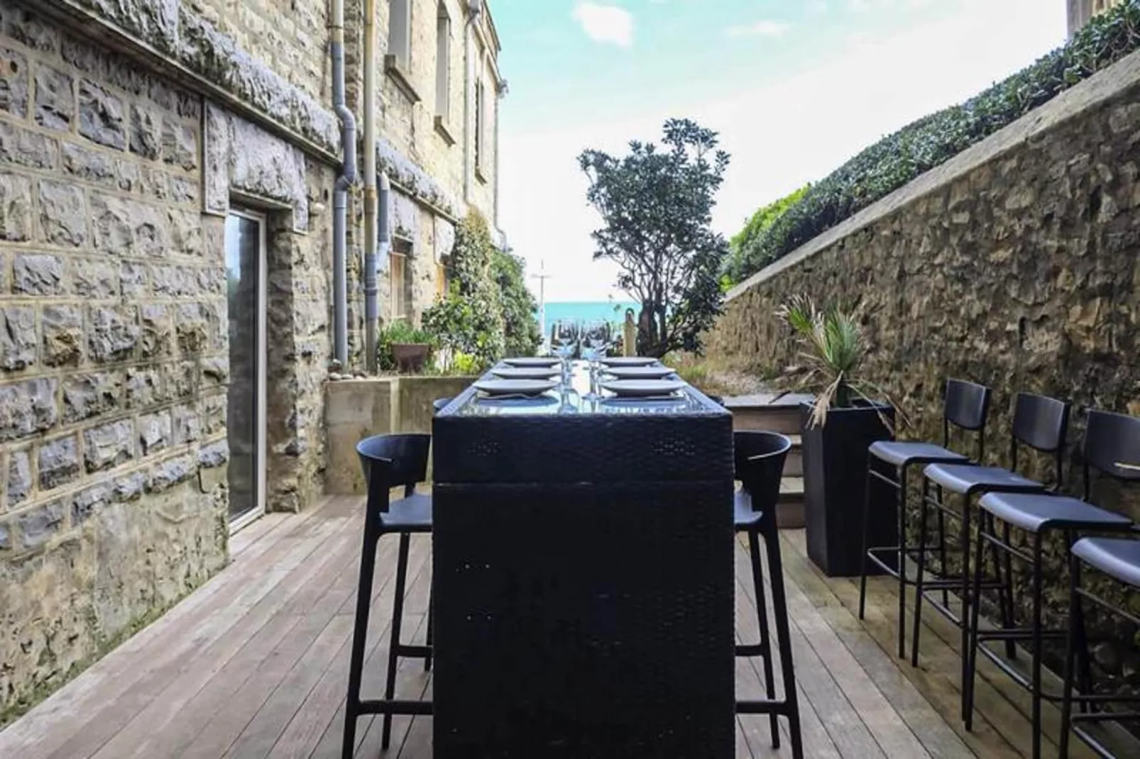 Magnifique T3 Tout Confort Avec Terrasse, Parking Et Vue Oc&eacute;an Pour 5