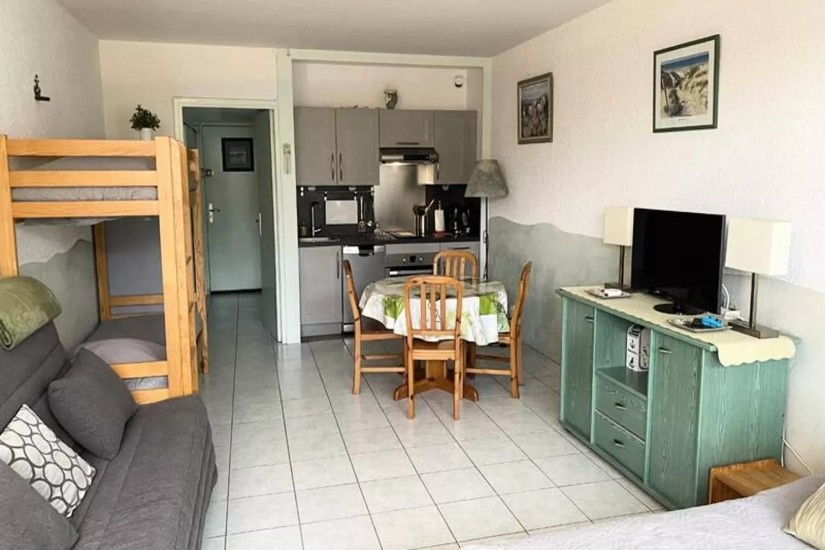 Résidence "escale Port"-Woonkamer