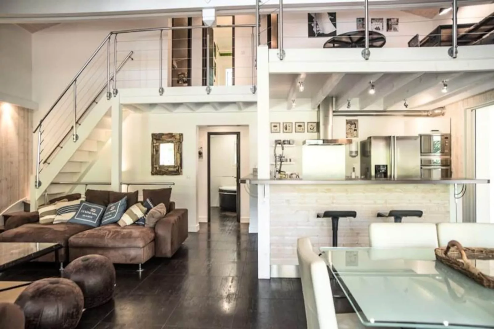 Magnifique Villa Climatis&eacute;e -10 Personnes Avec Piscine Et P&eacute;tanque - Pyla-Image-tags.