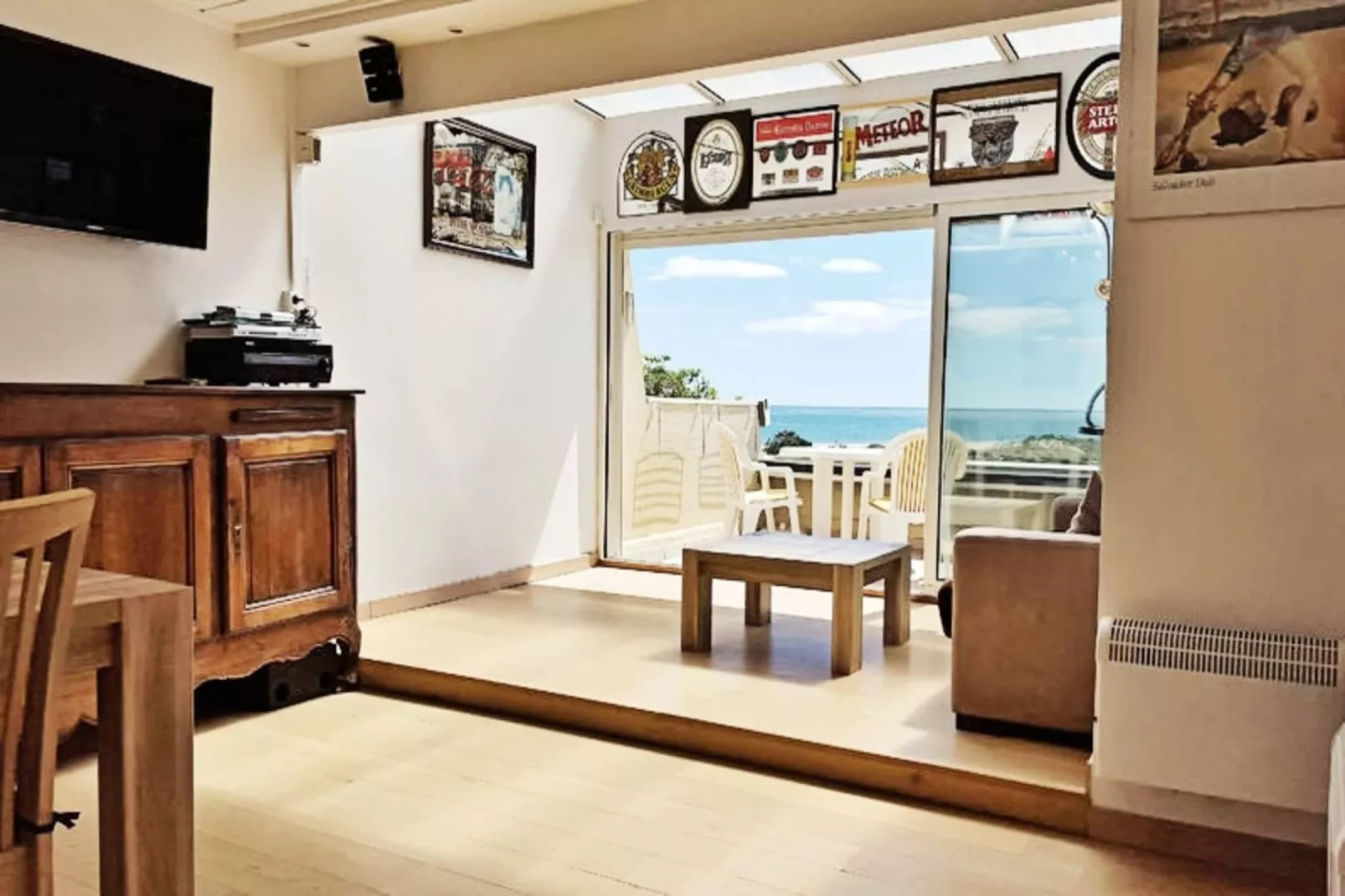 Résidence NATURISTE PORT NATURE-Woonkamer