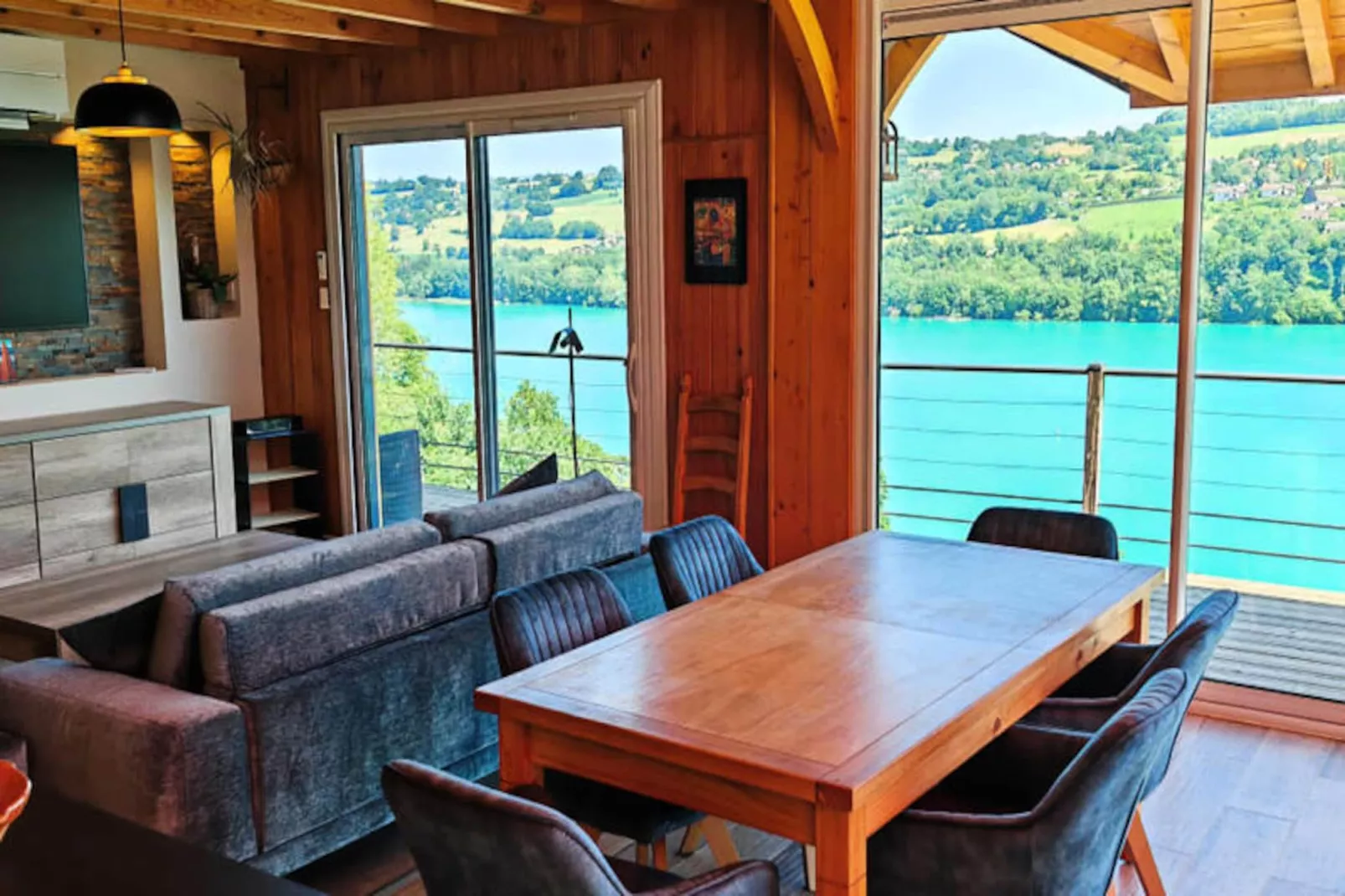 Seeblick Chalet Romantique Spa / Vue Lac-Image-tags.