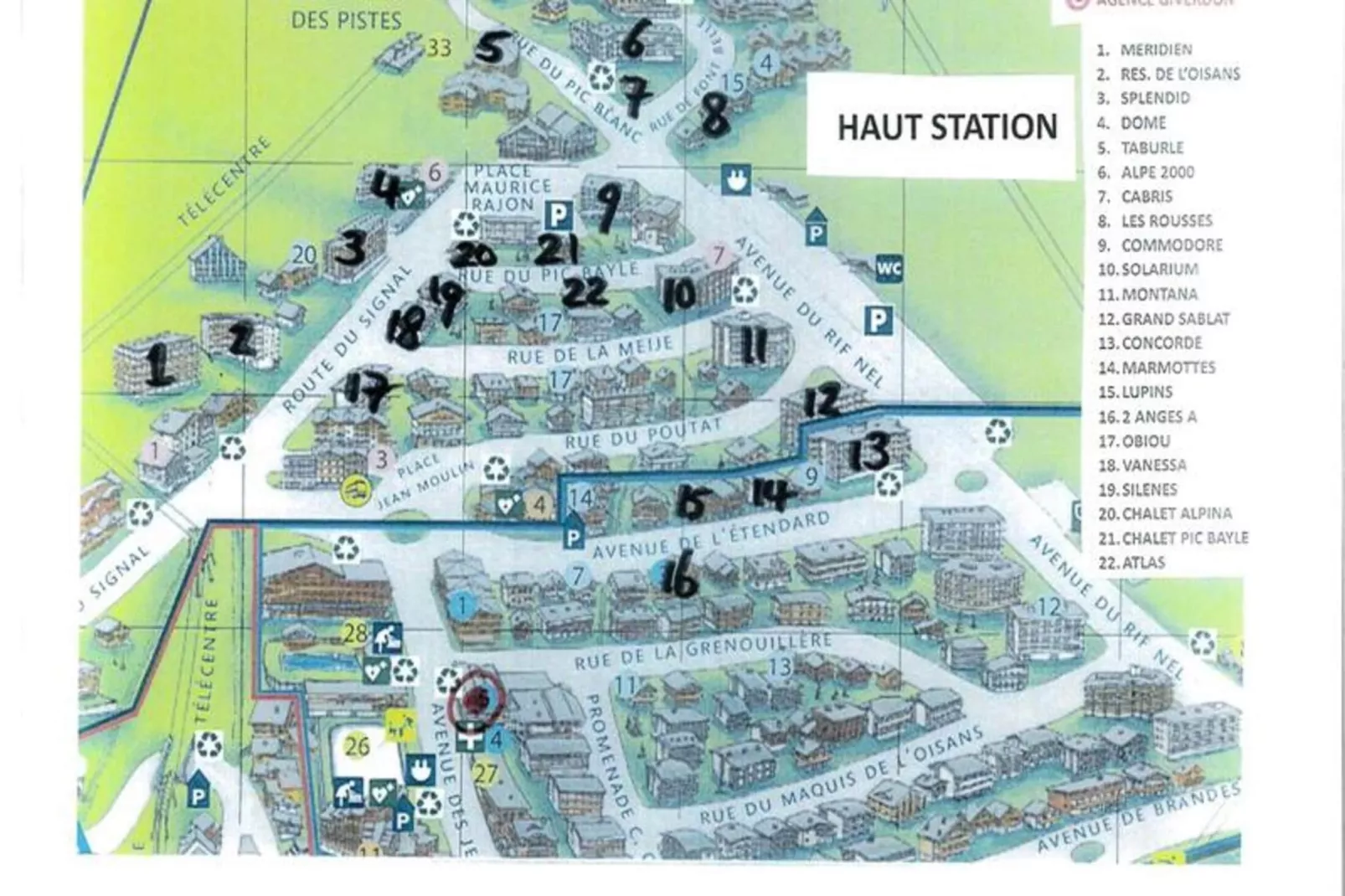 Résidence 2 Anges A-Buitenkant zomer