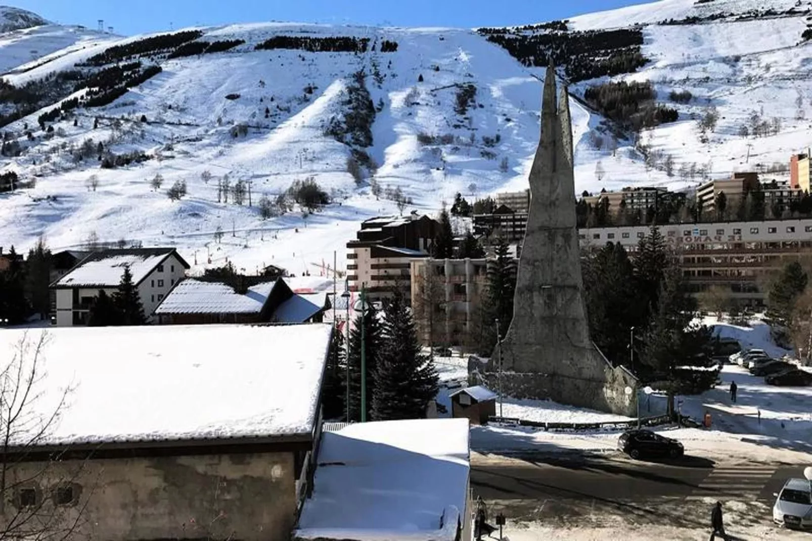 Résidence Grande Chaume-Gebied winter 1km