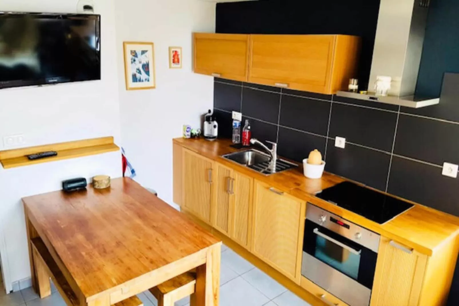 Résidence Alberges A-Keuken