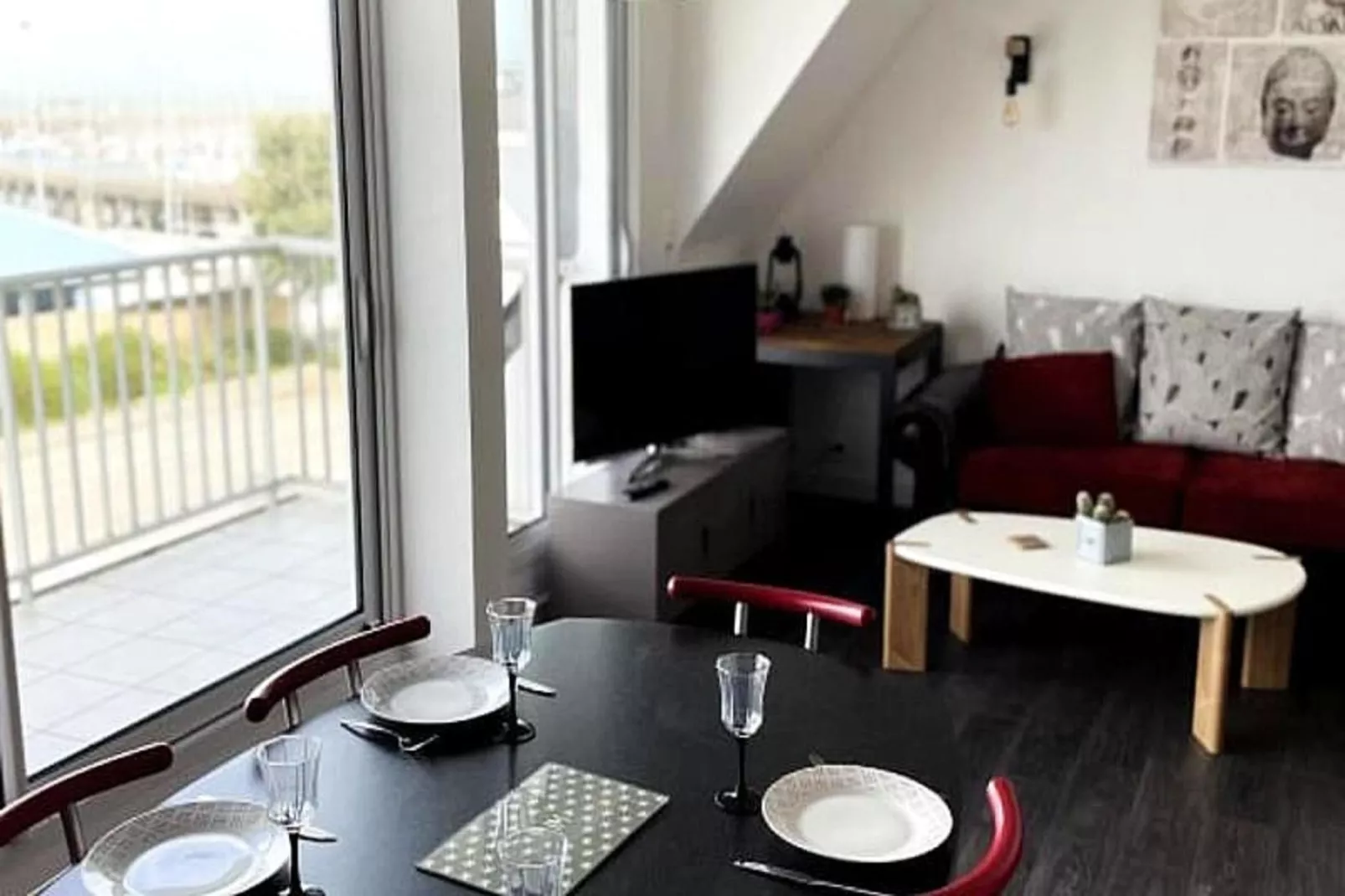 Résidence Quiberon Appartement Vue Mer - Acc&egrave;s Plage-Eetkamer