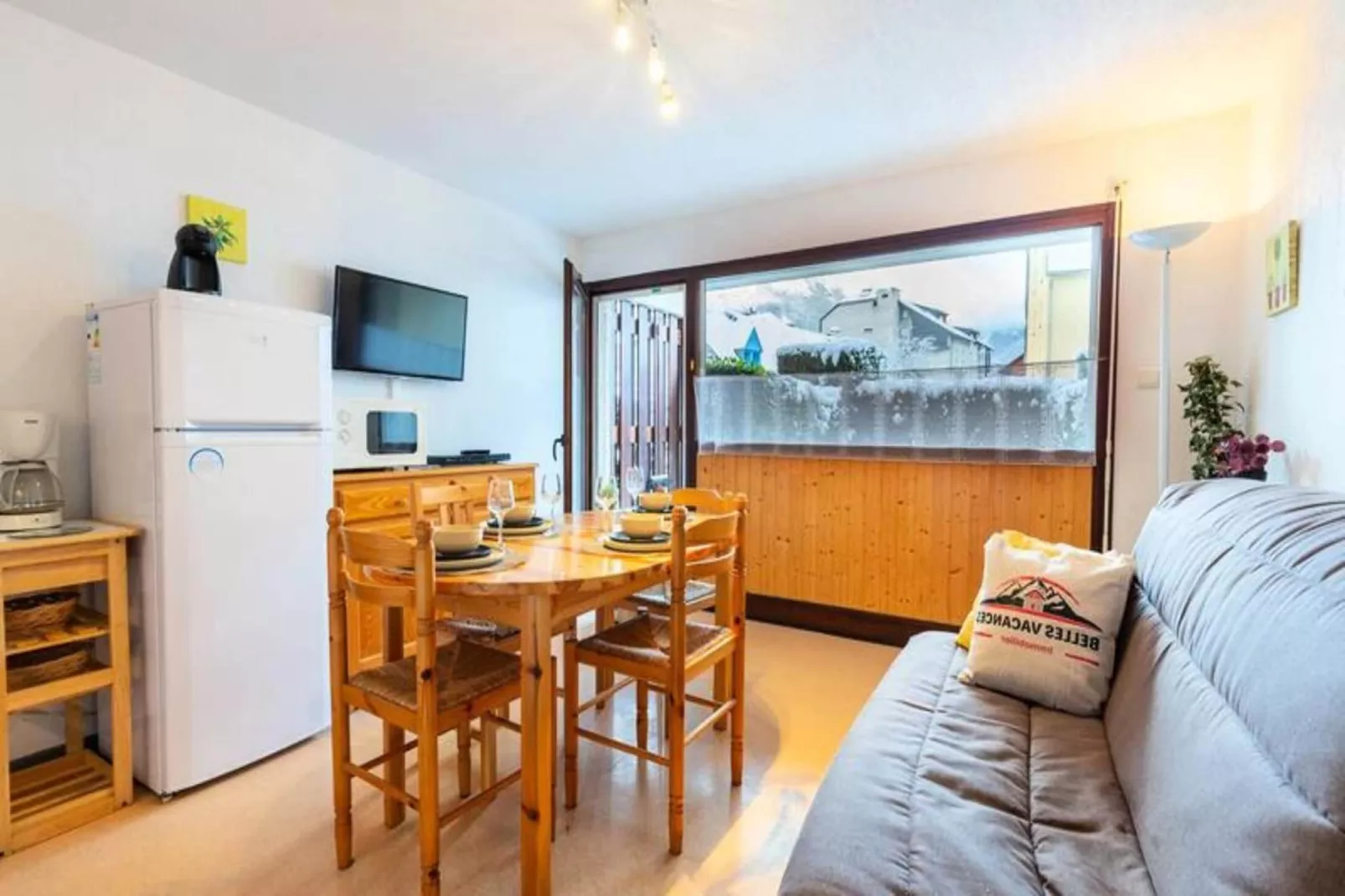 Résidence Portes Du Soleil B-Eetkamer