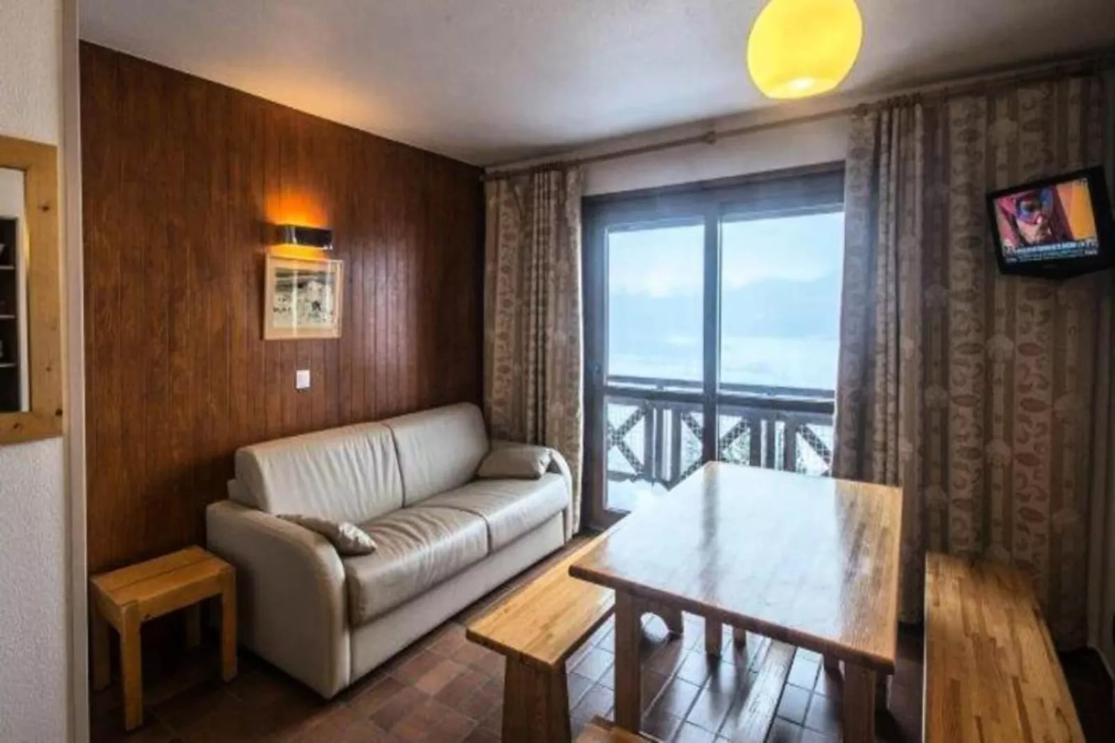 VVF Résidence Les Angles Pyrénées-Woonkamer