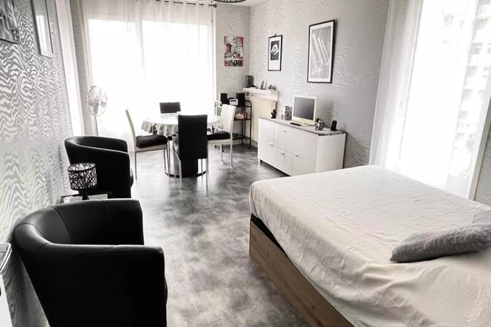 Résidence Montcalm D-Slaapkamer