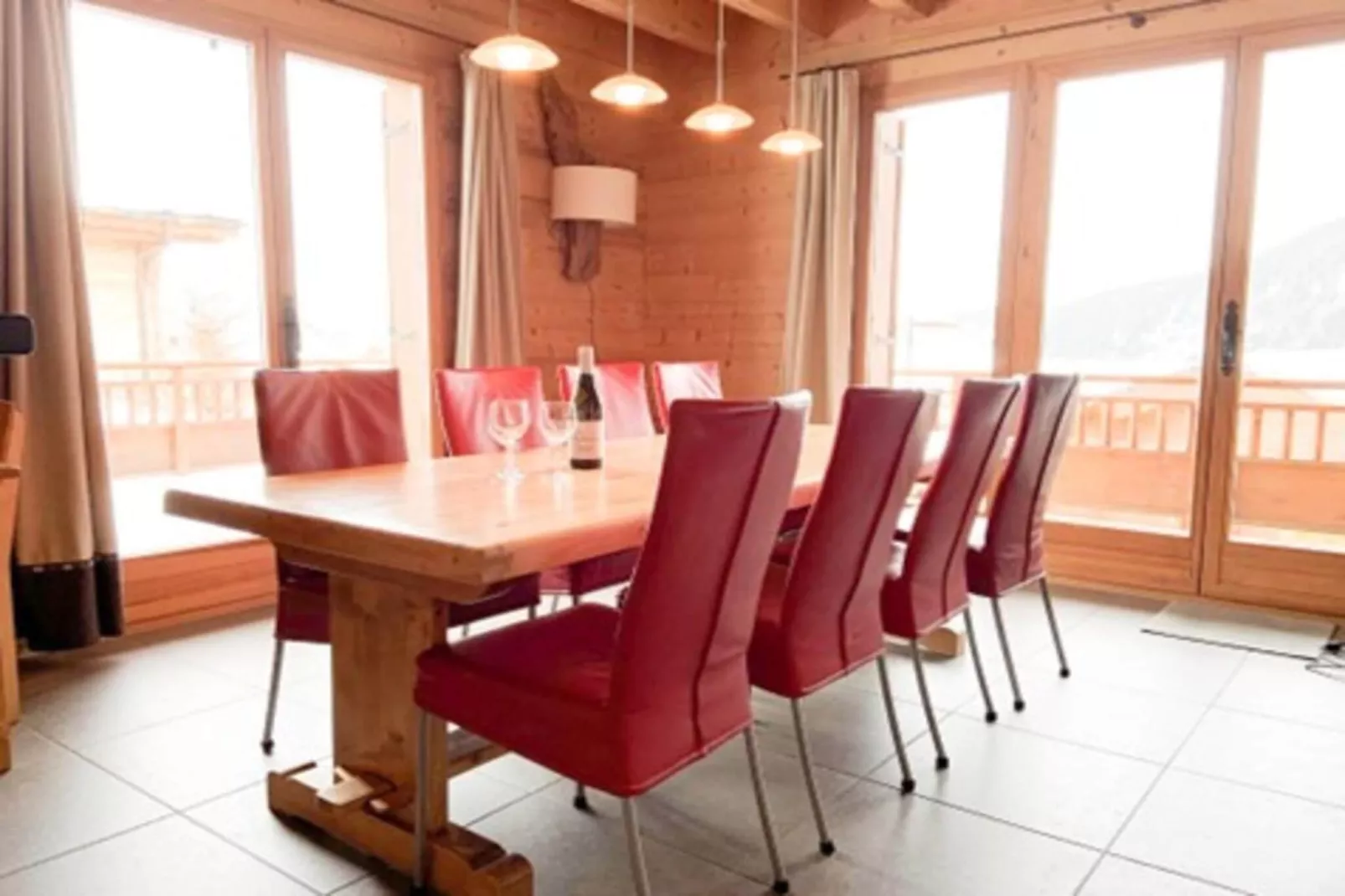 Chalet 3 - SAINT-FRANÇOIS-LONGCHAMP-Eetkamer