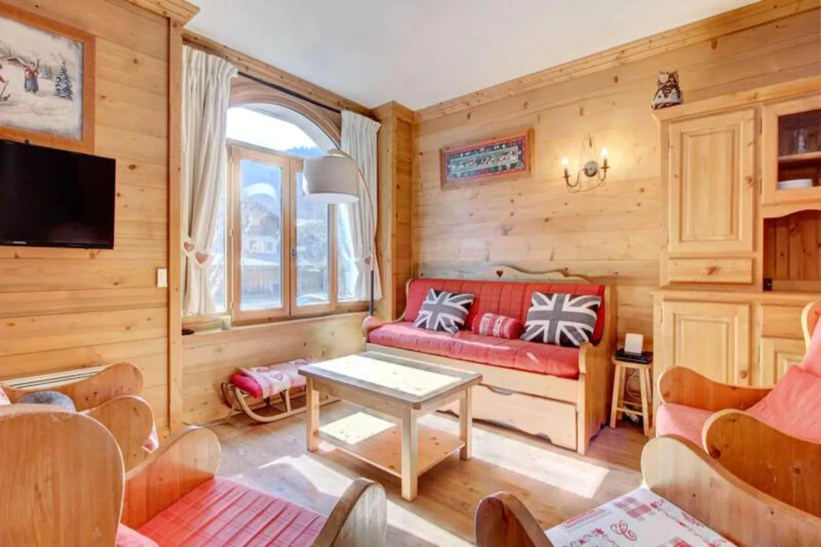 Résidence Le Lodge-Woonkamer