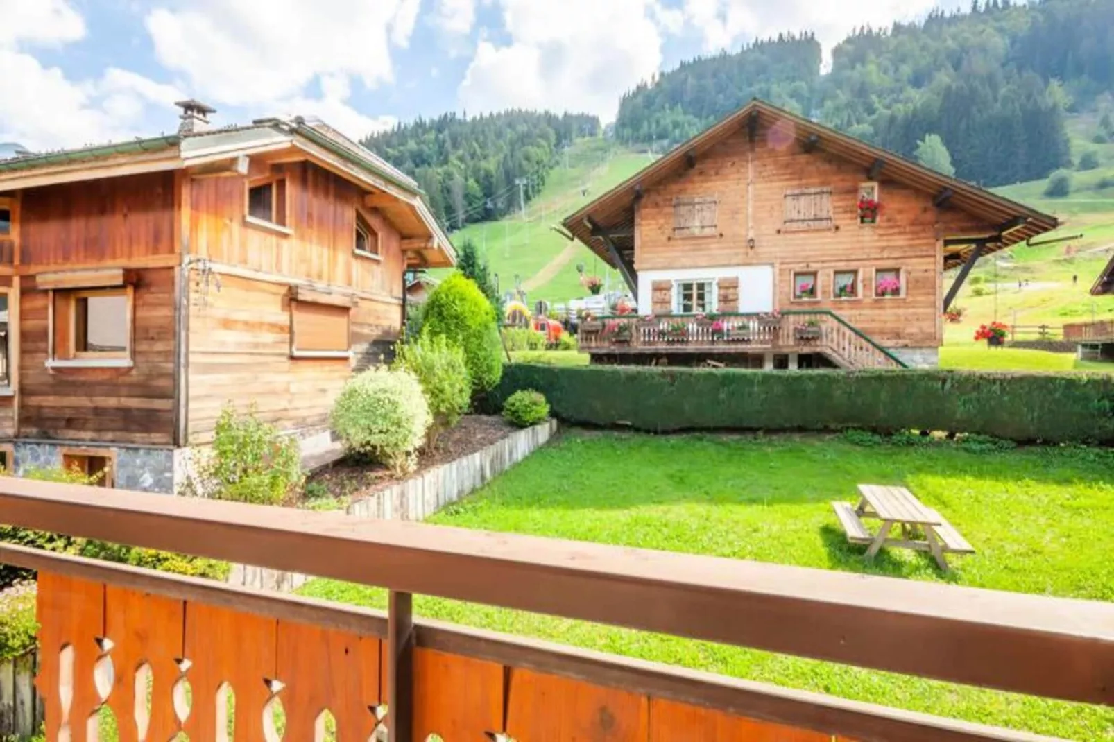 Chalet L'efanle - Terrasbalkon