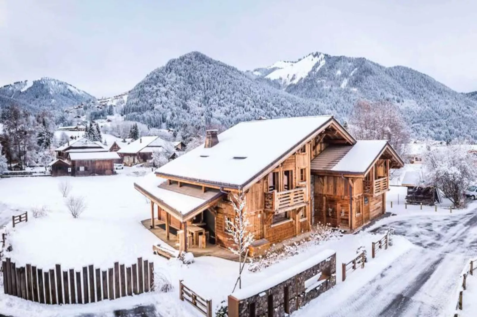 Chalet Ressource-Exterieur winter