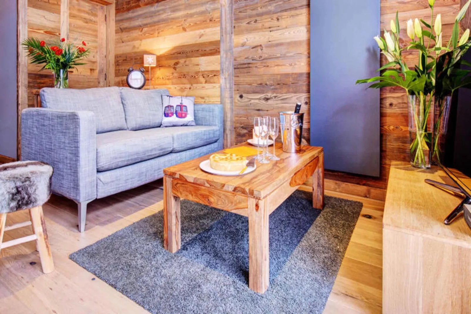 Résidence Le Soleil Levant - Woonkamer