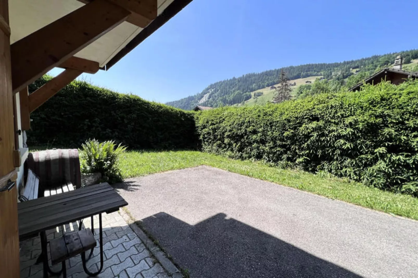 Studio à La Clusaz-Buitenkant zomer