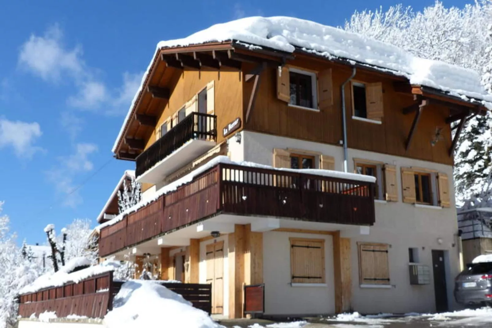 Résidence La Berraz-Exterieur winter