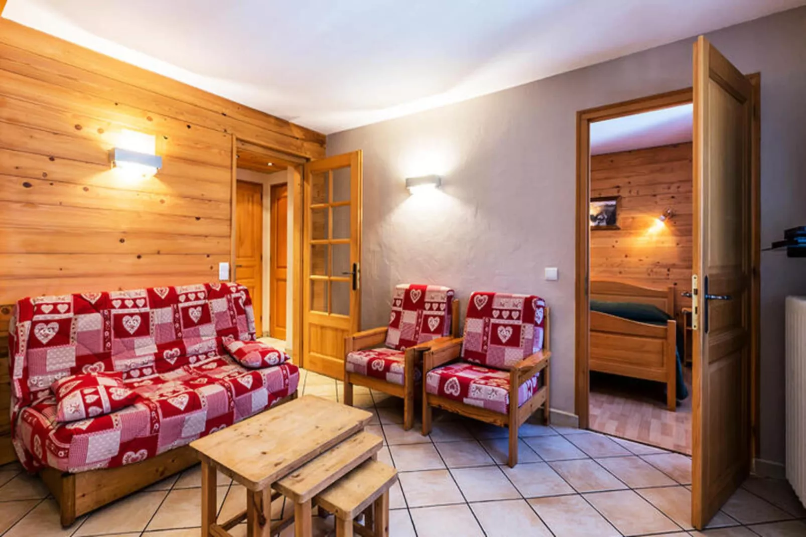 Résidence Gentianes-Woonkamer