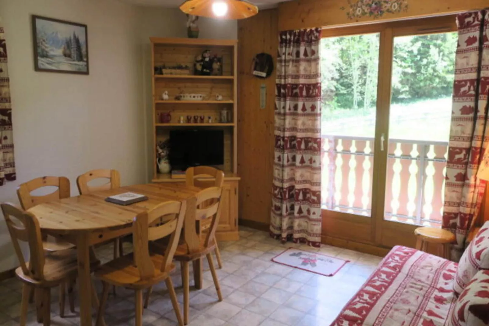 Résidence Les Myrtilles-Woonkamer