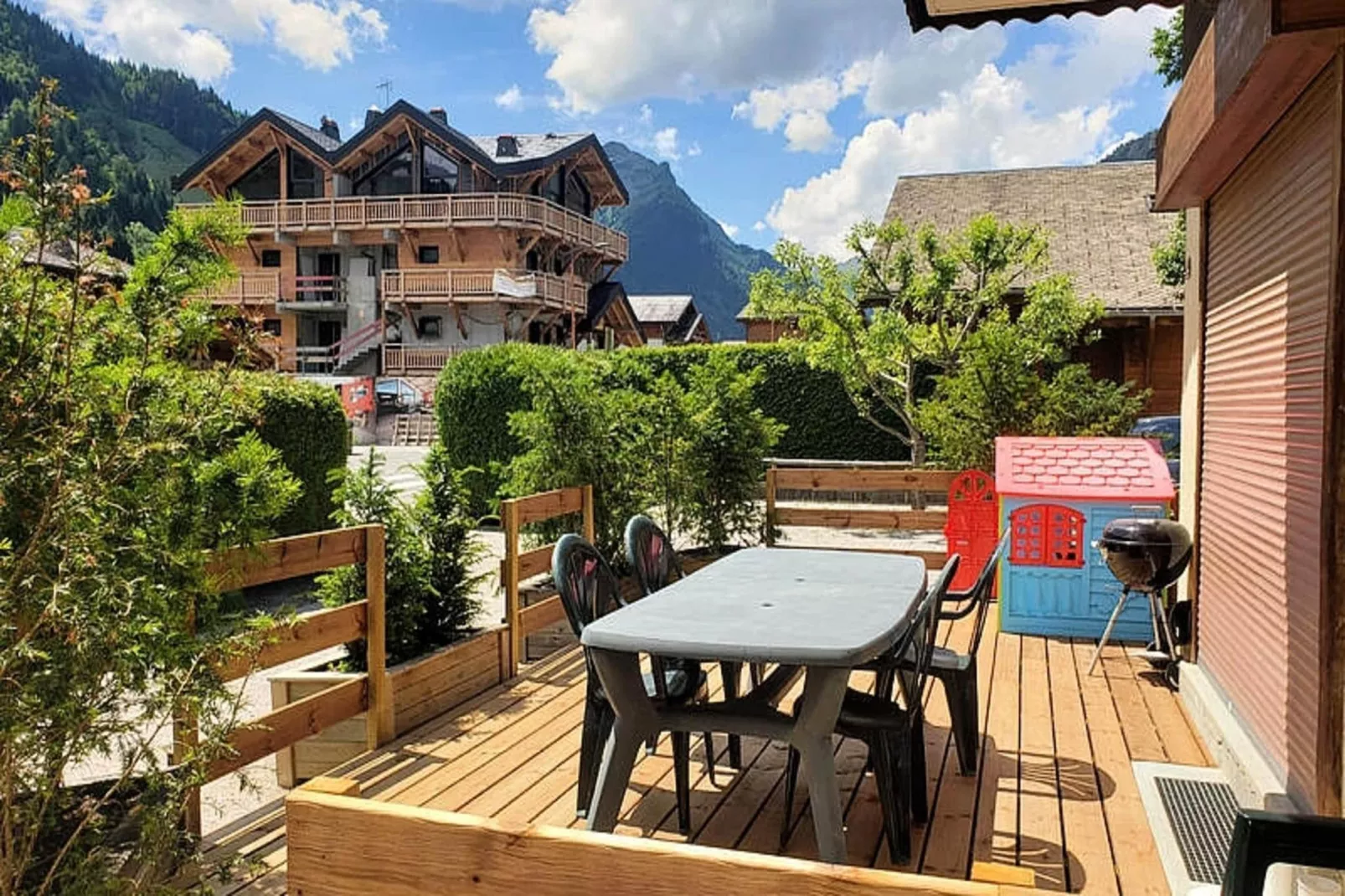 Appartements à Morzine-Terrasbalkon