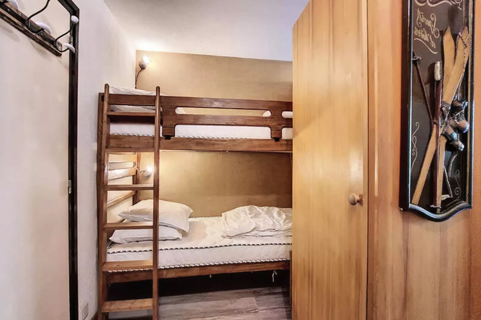 Studio à Saint Jean d'Aulps-Slaapkamer