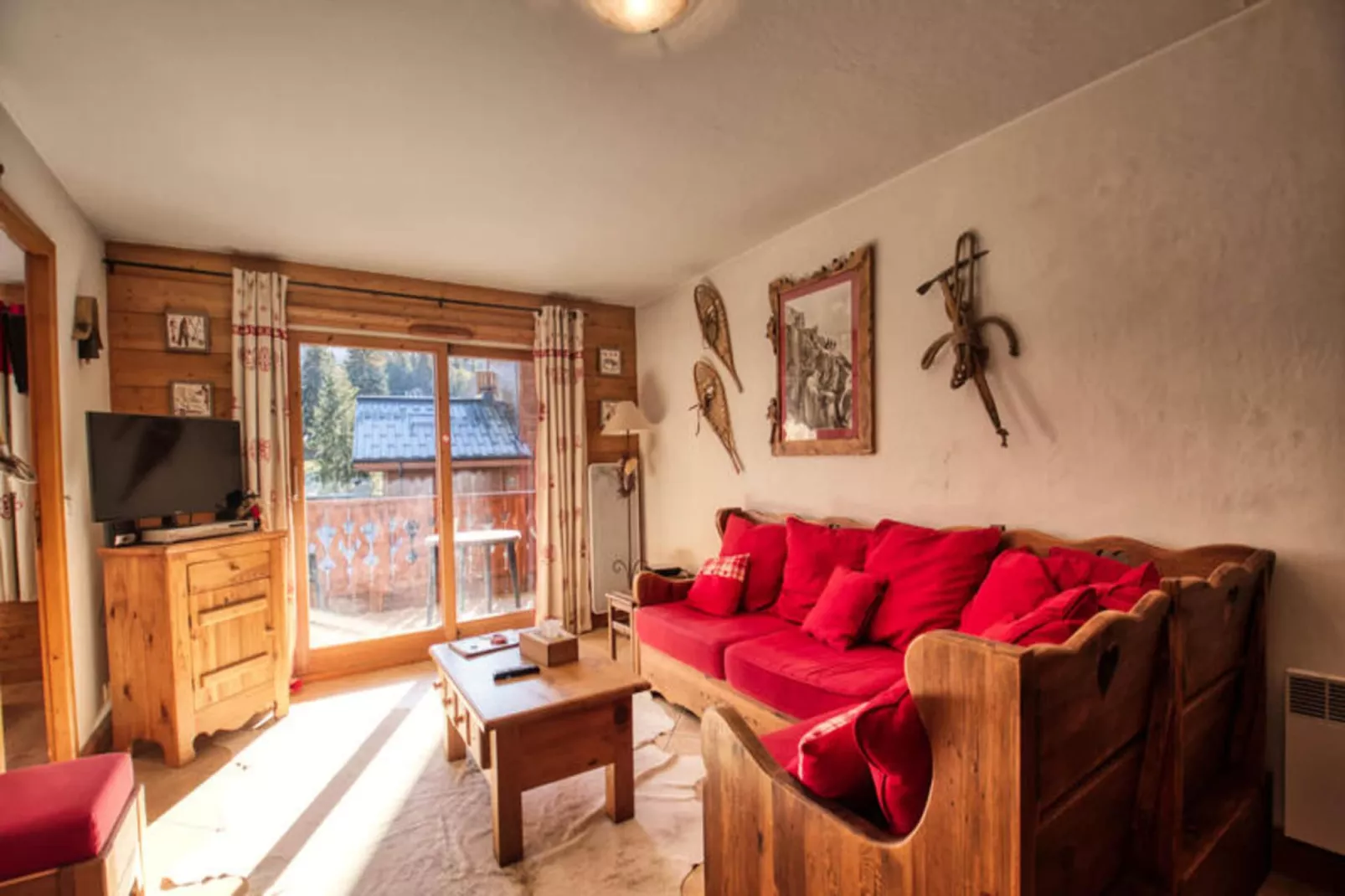 Résidence Refuge De L'alpage Bat B-Woonkamer