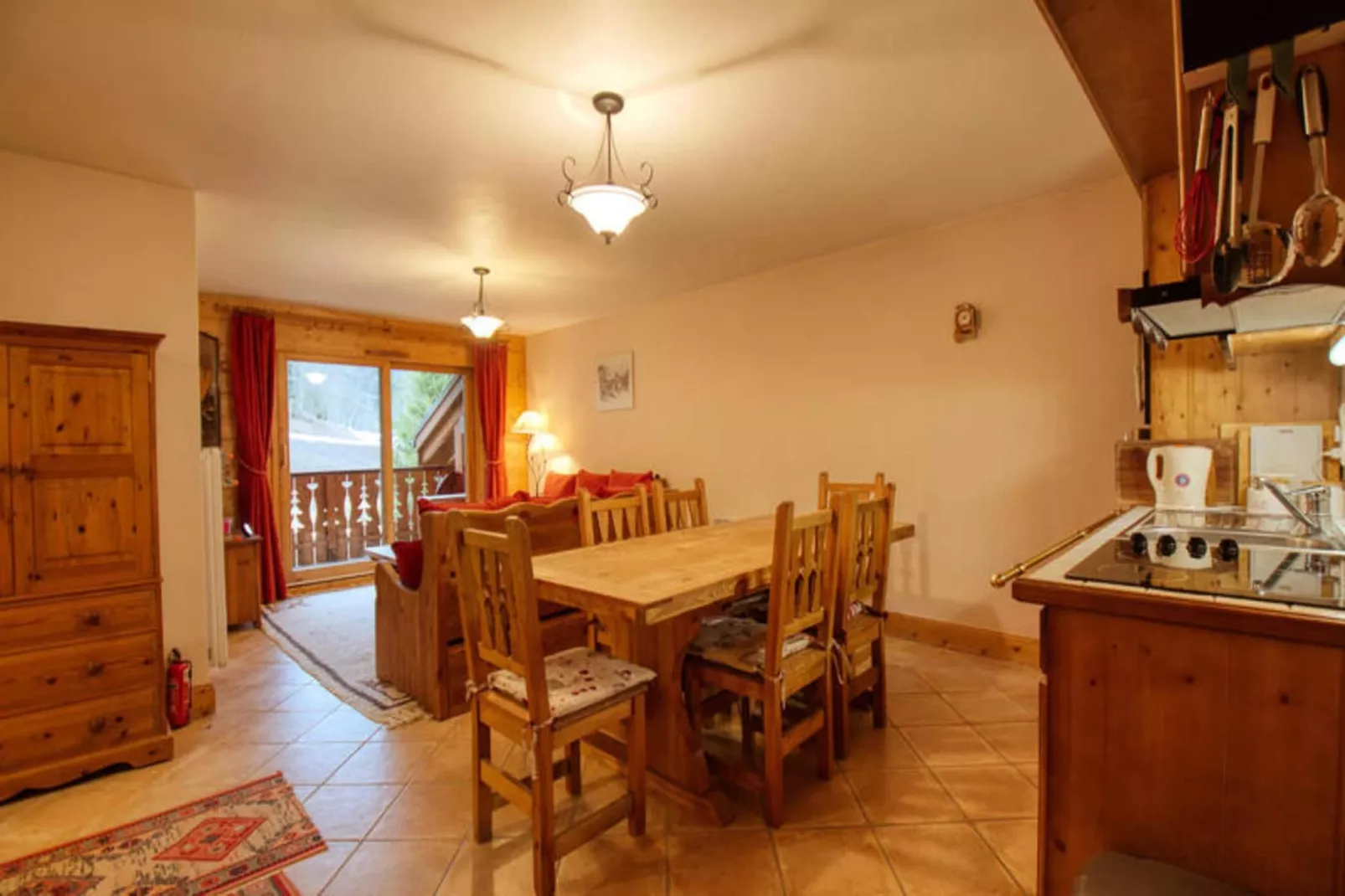 Résidence Refuge De L'alpage Bat E-Keuken