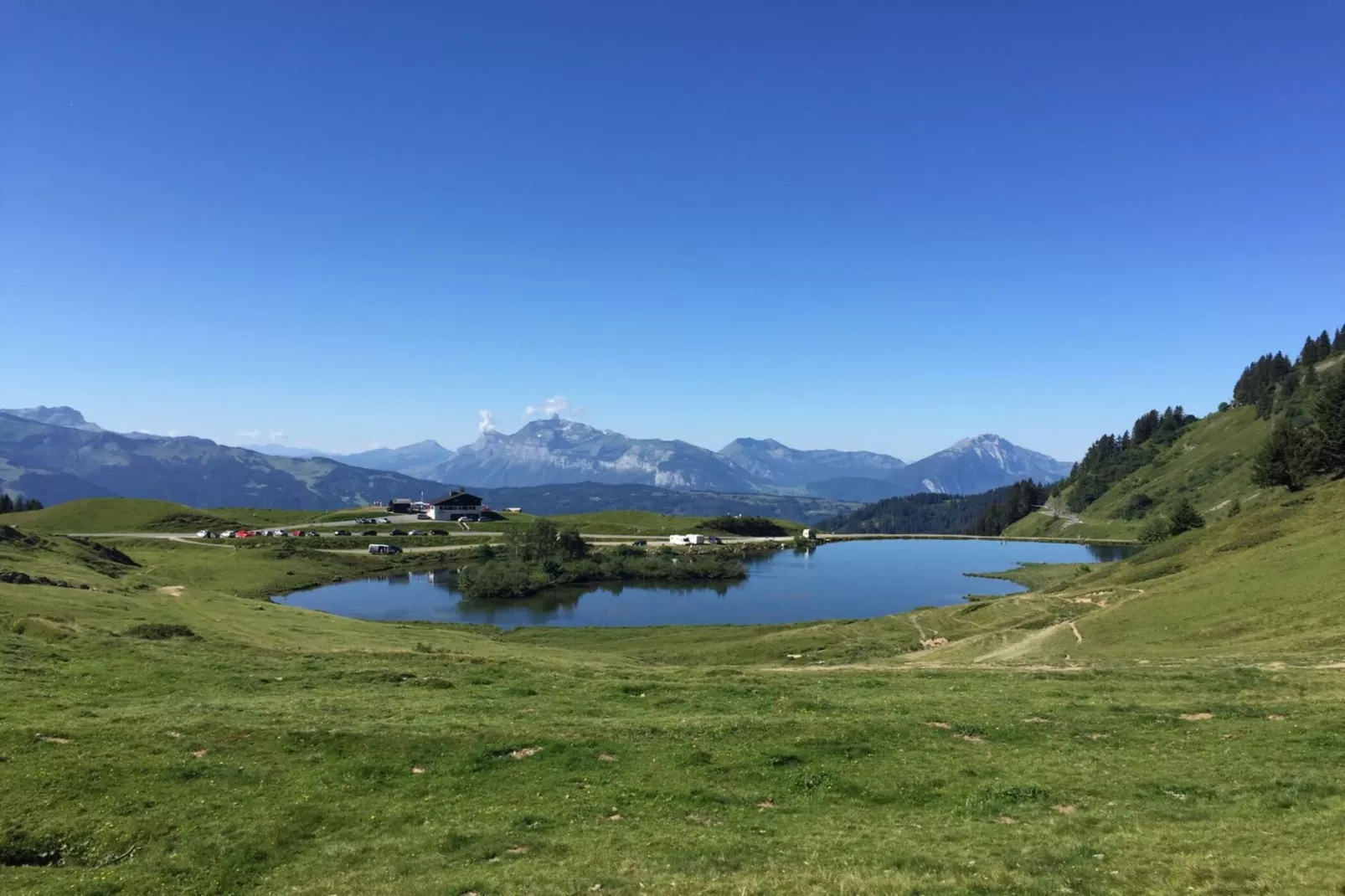 Chalet Du Praz Bat A1-Buitenkant zomer