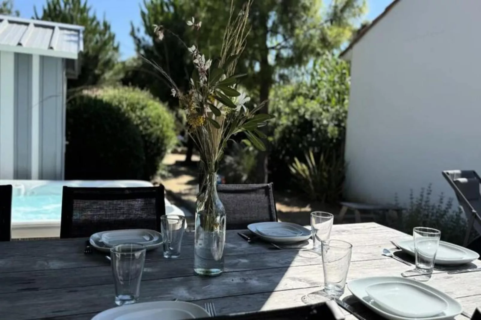 Villa Inde - Domaine Le Sherwood-Buitenkant zomer