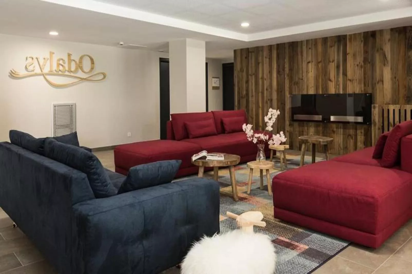 Résidence Prestige Odalys Isatis****-Woonkamer