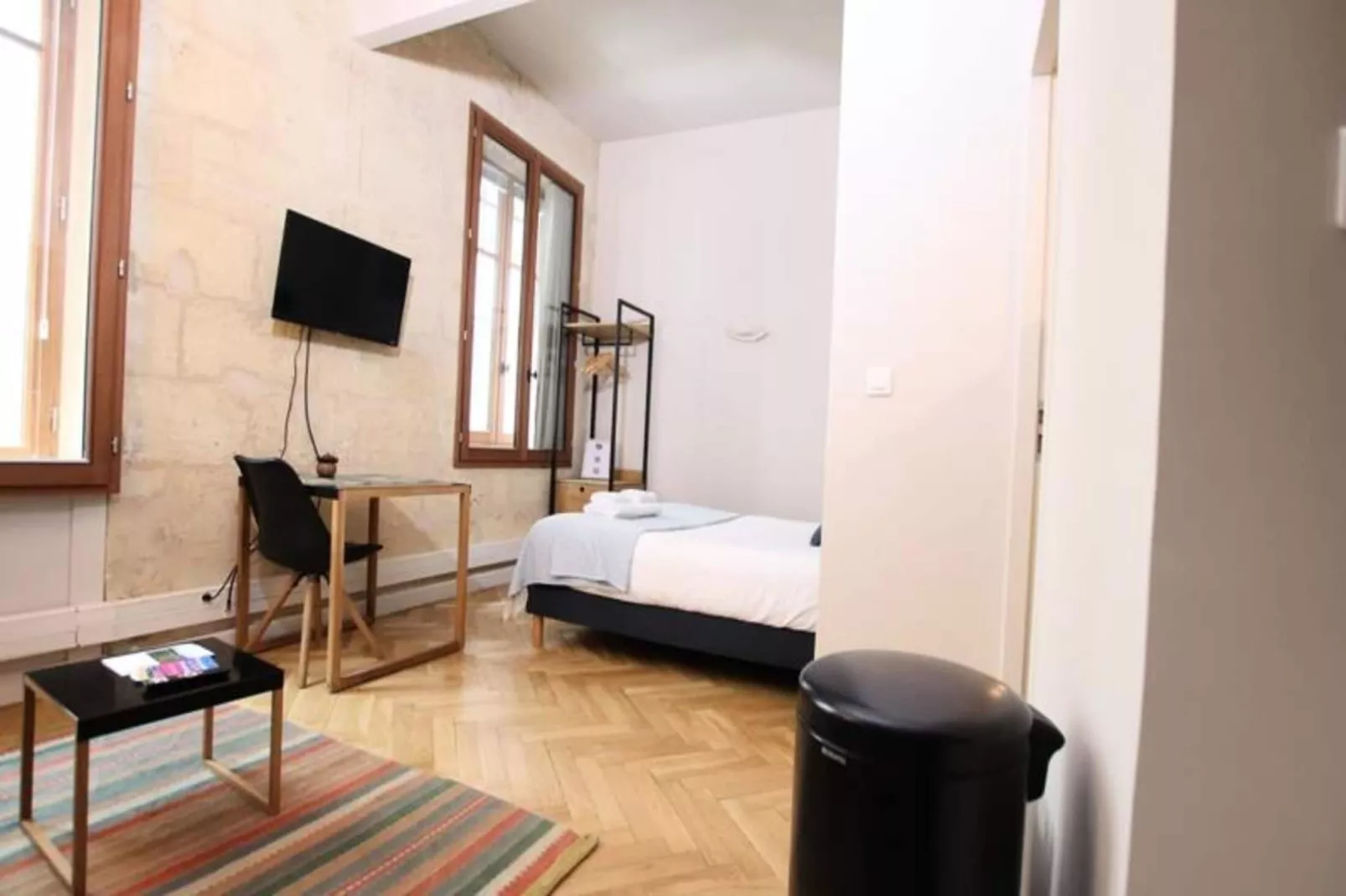 Magnifique Studio Bordelais En Plein Coeur De La Ville-Slaapkamer