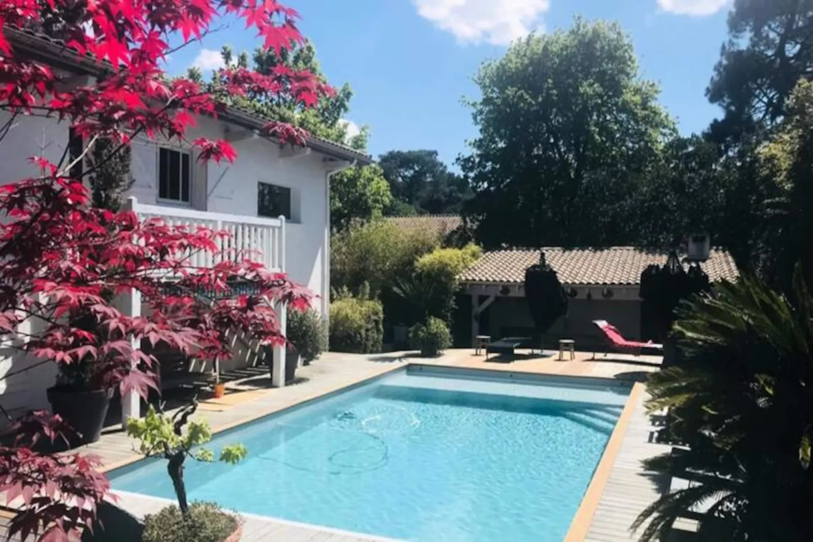 Superbe Villa Calme Avec Piscine Chauff&eacute;e Et Jacuzzi &agrave; 300 M De La Plage-Image-tags.