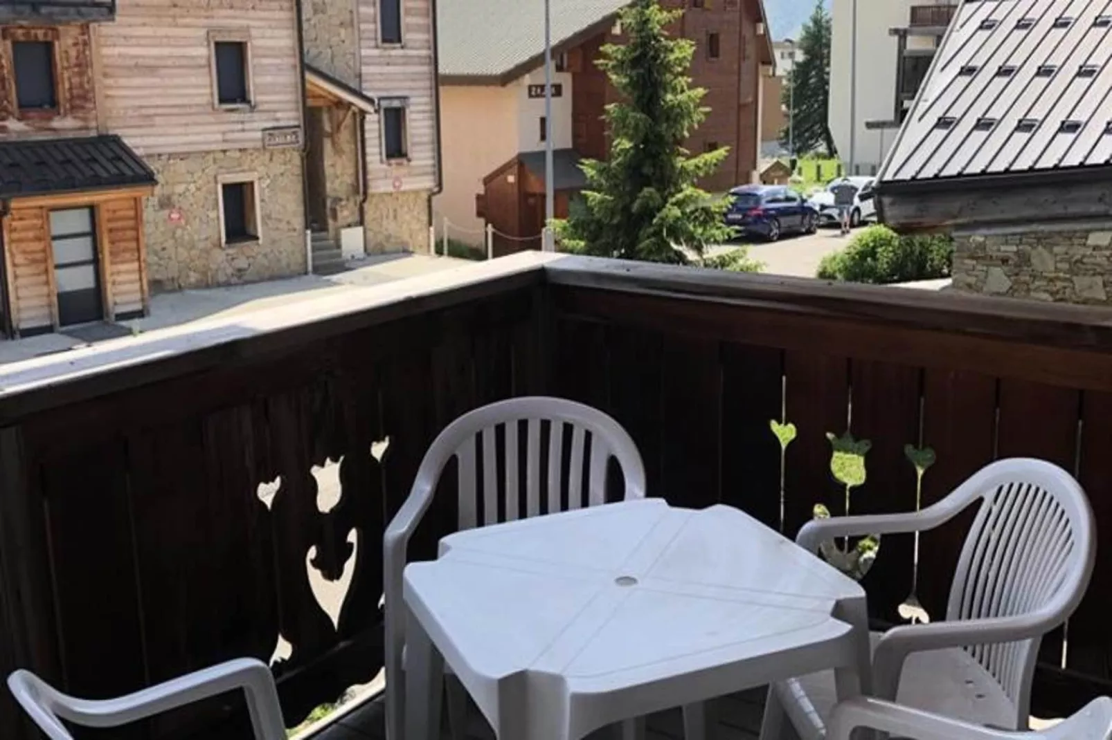 Chalet Alpina-Terrasbalkon