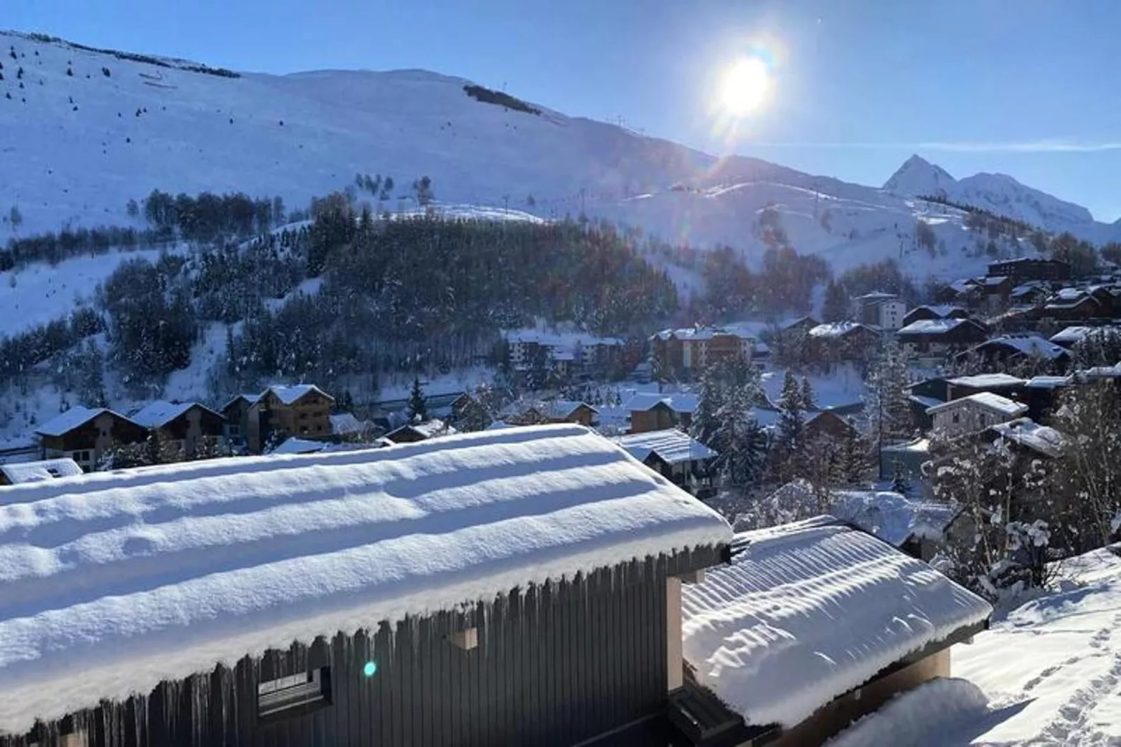 Résidence Arc En Ciel B-Gebied winter 1km