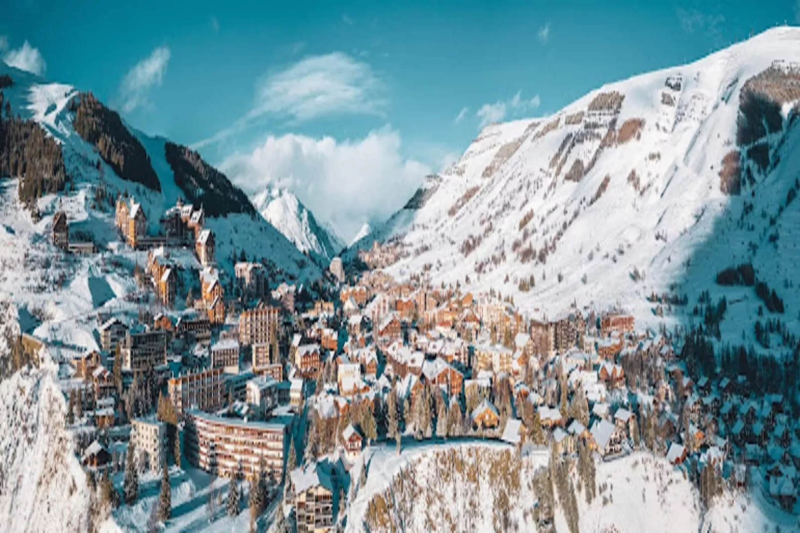 Résidence Diamant 1 - Uitzicht winter