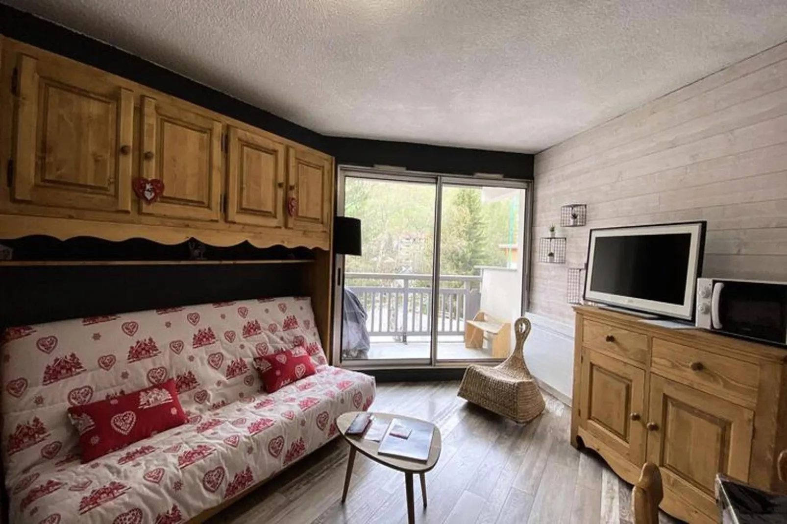 Résidence Kandahar-Woonkamer