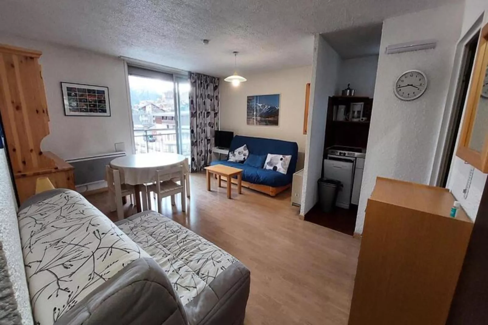 Résidence Vallee Blanche Belledonne-Woonkamer