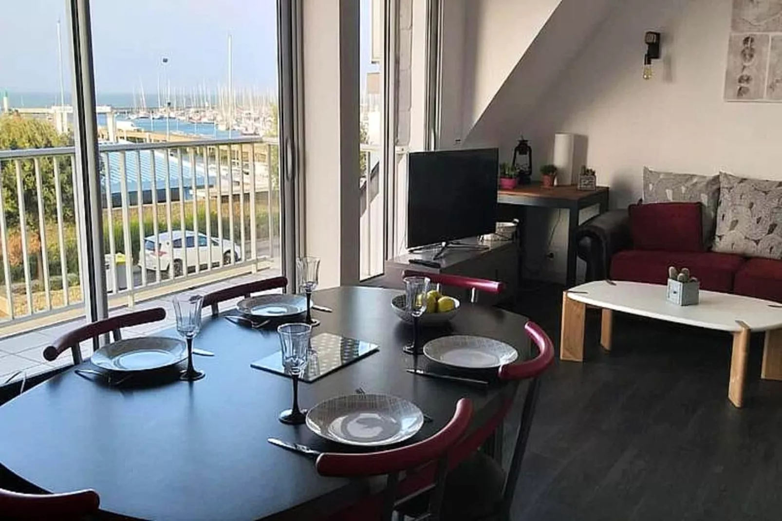 Résidence Quiberon Appartement Vue Mer - Acc&egrave;s Plage-Eetkamer