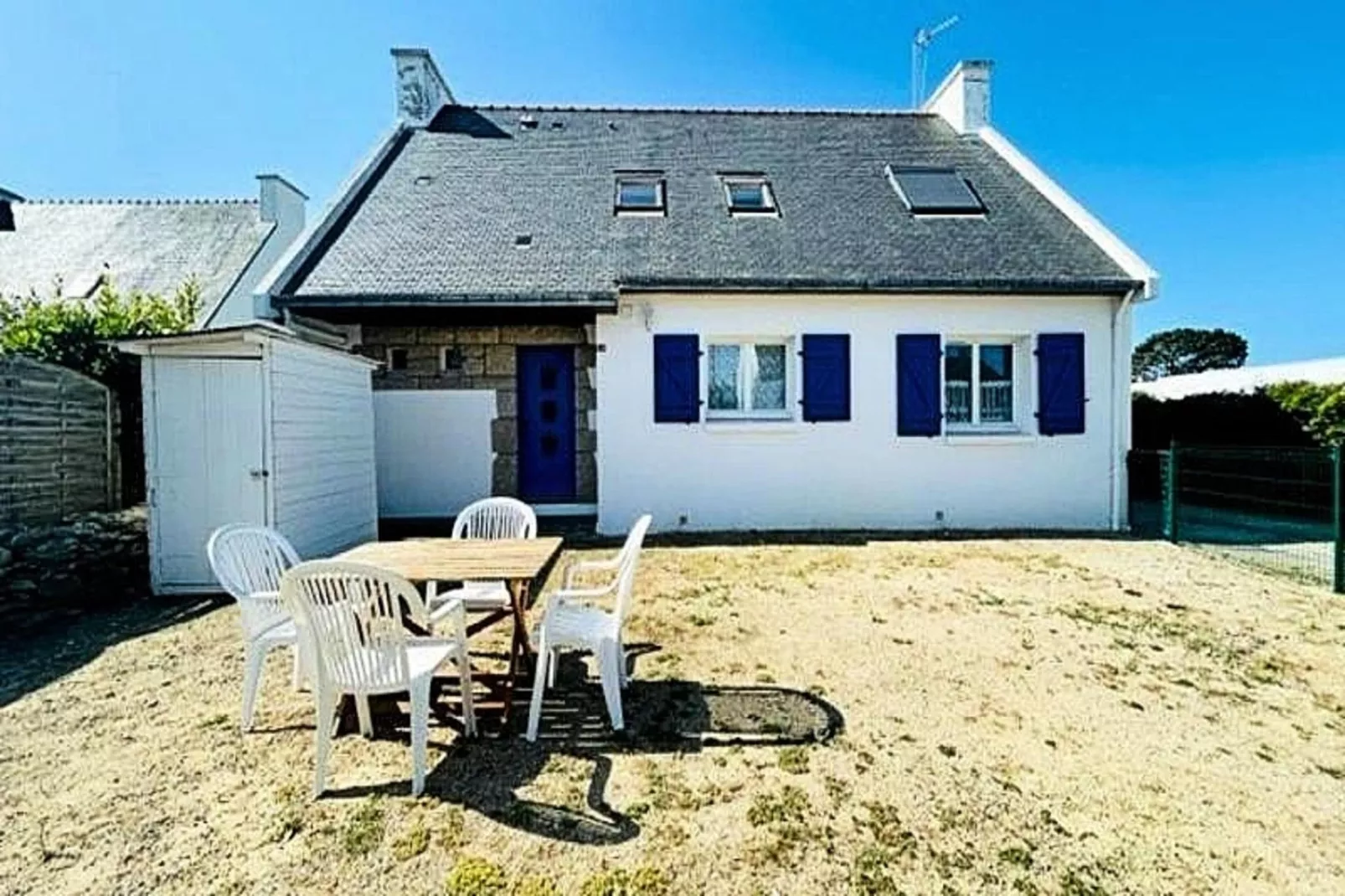 Résidence Rue De Port Haliguen-Buitenkant zomer