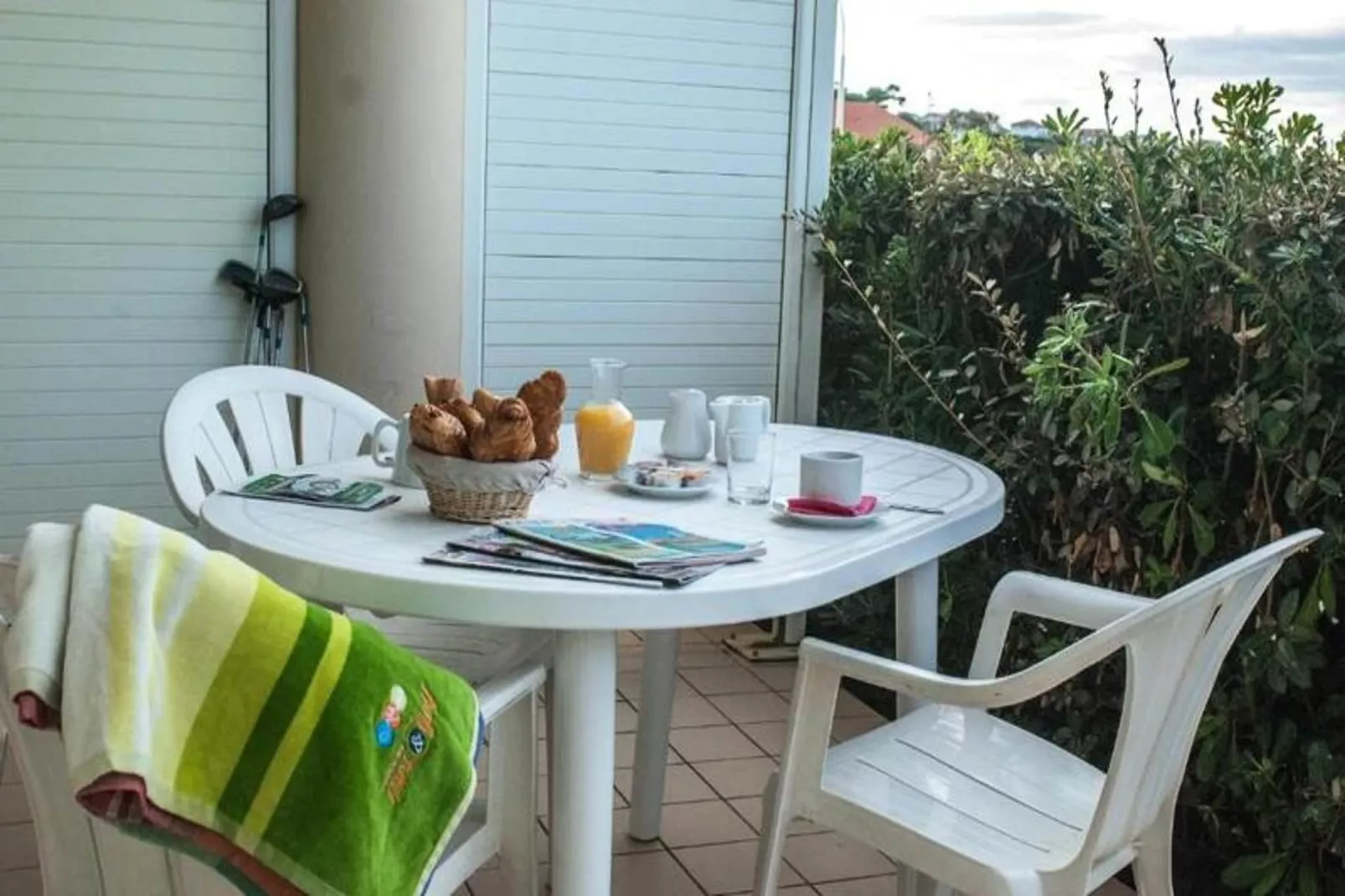 Résidence Mer & Golf Eugénie****-Terrasbalkon