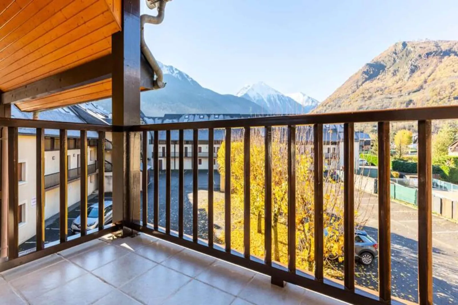 Résidence Village Des Thermes-Terrasbalkon