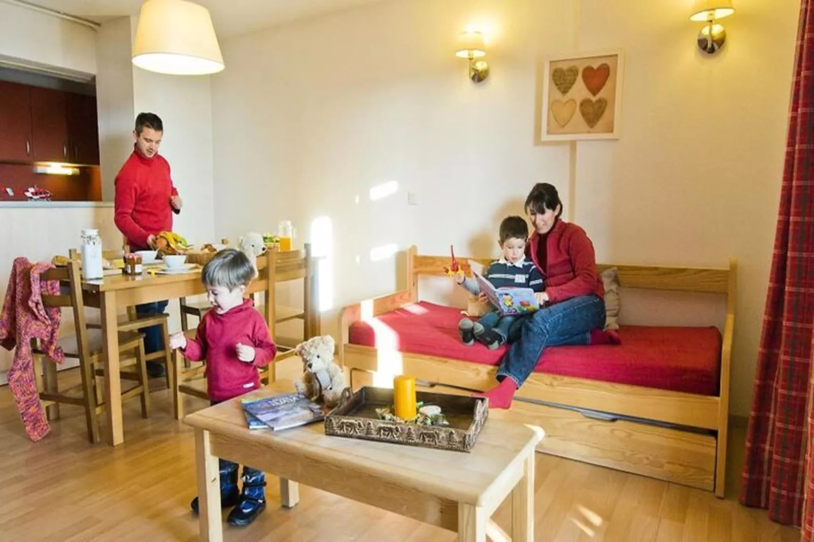 Résidence Goélia Le Domaine de Castella***-Woonkamer