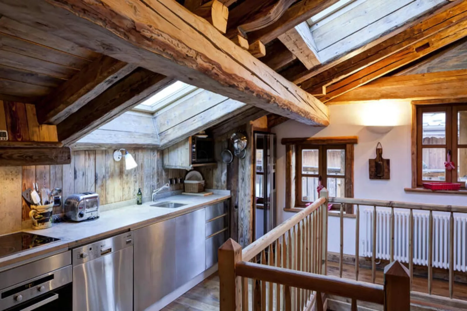 Résidence Maison Du Praz-Keuken