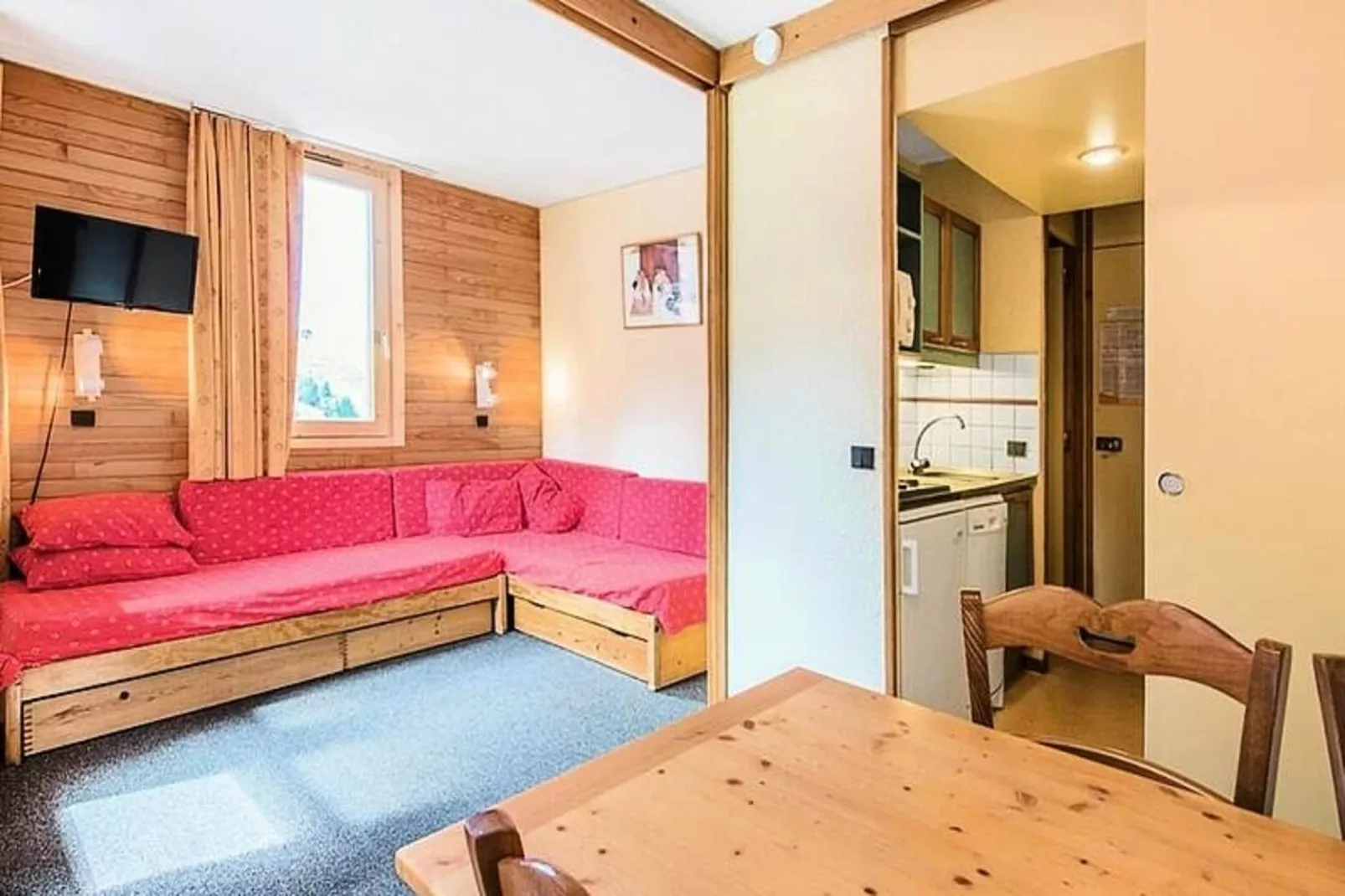 Résidence Les Chalets des Arolles - maeva Home-Woonkamer