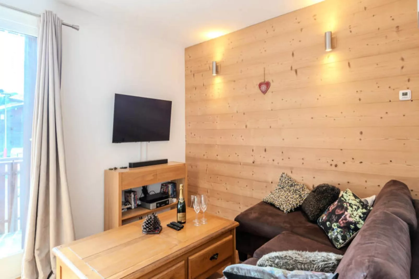 Résidence Le Nantaux-Woonkamer