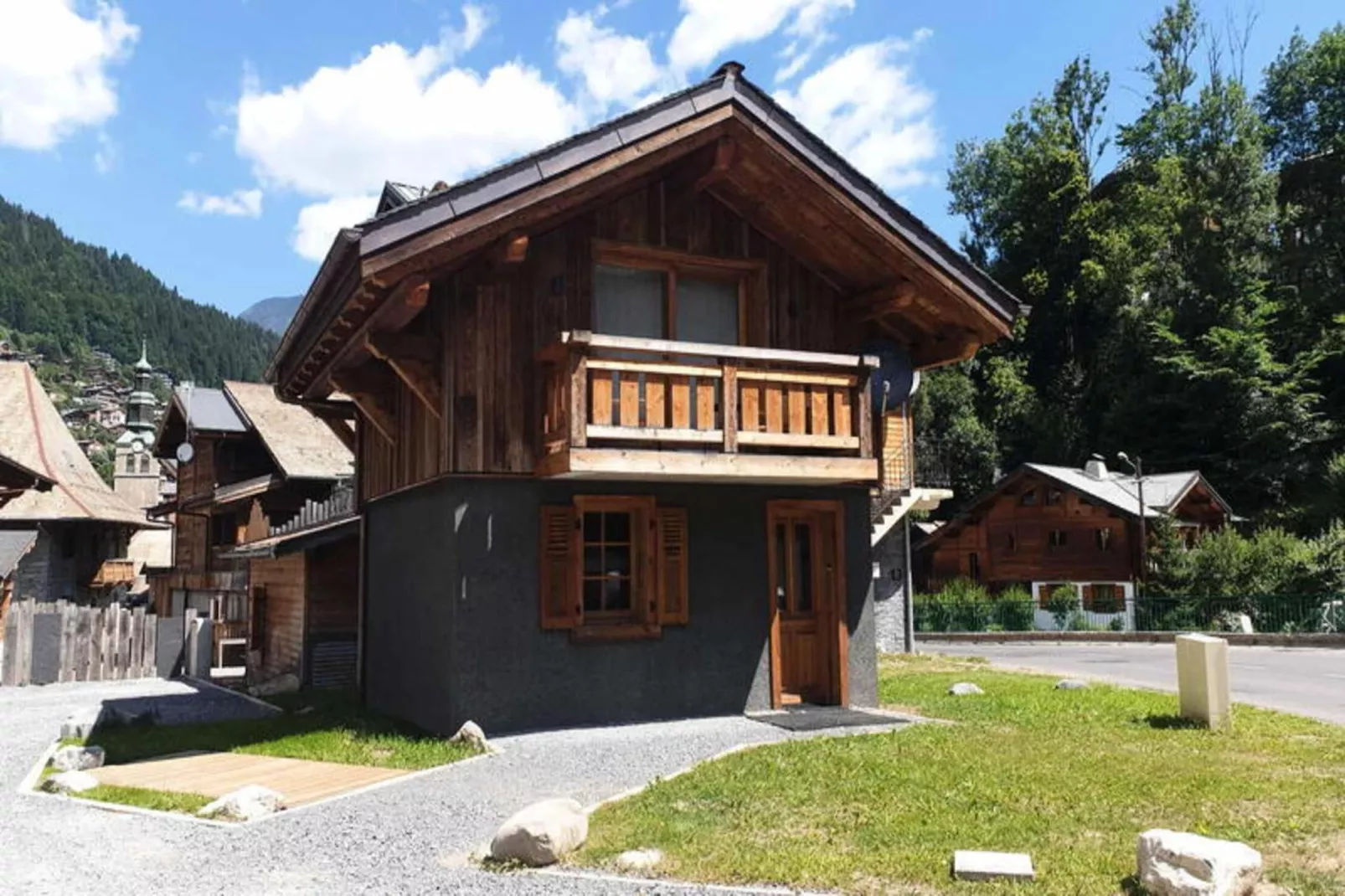 Résidence Mazot Bambi-Buitenkant zomer