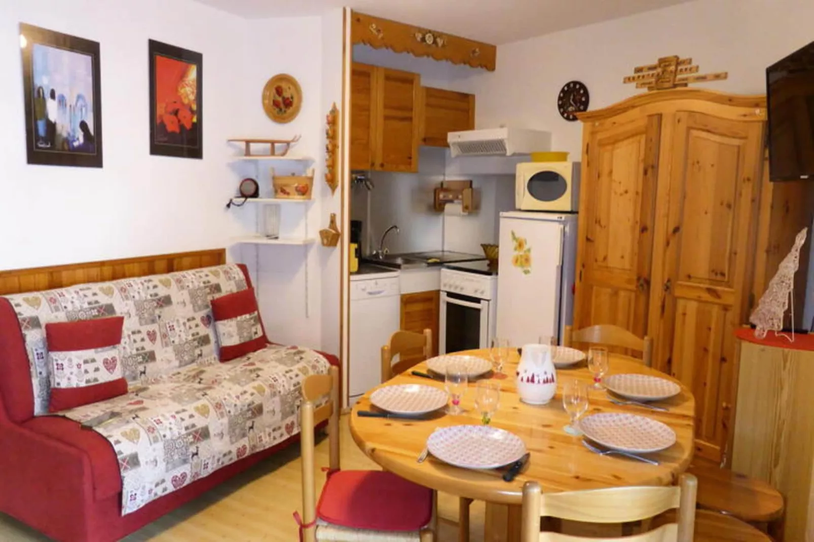 Résidence Pierres Blanches-Woonkamer