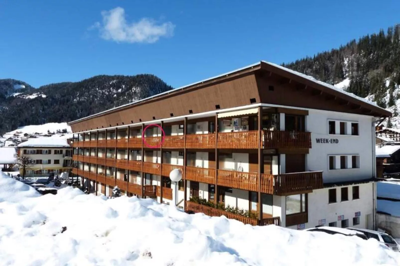 Résidence Week-end-Exterieur winter