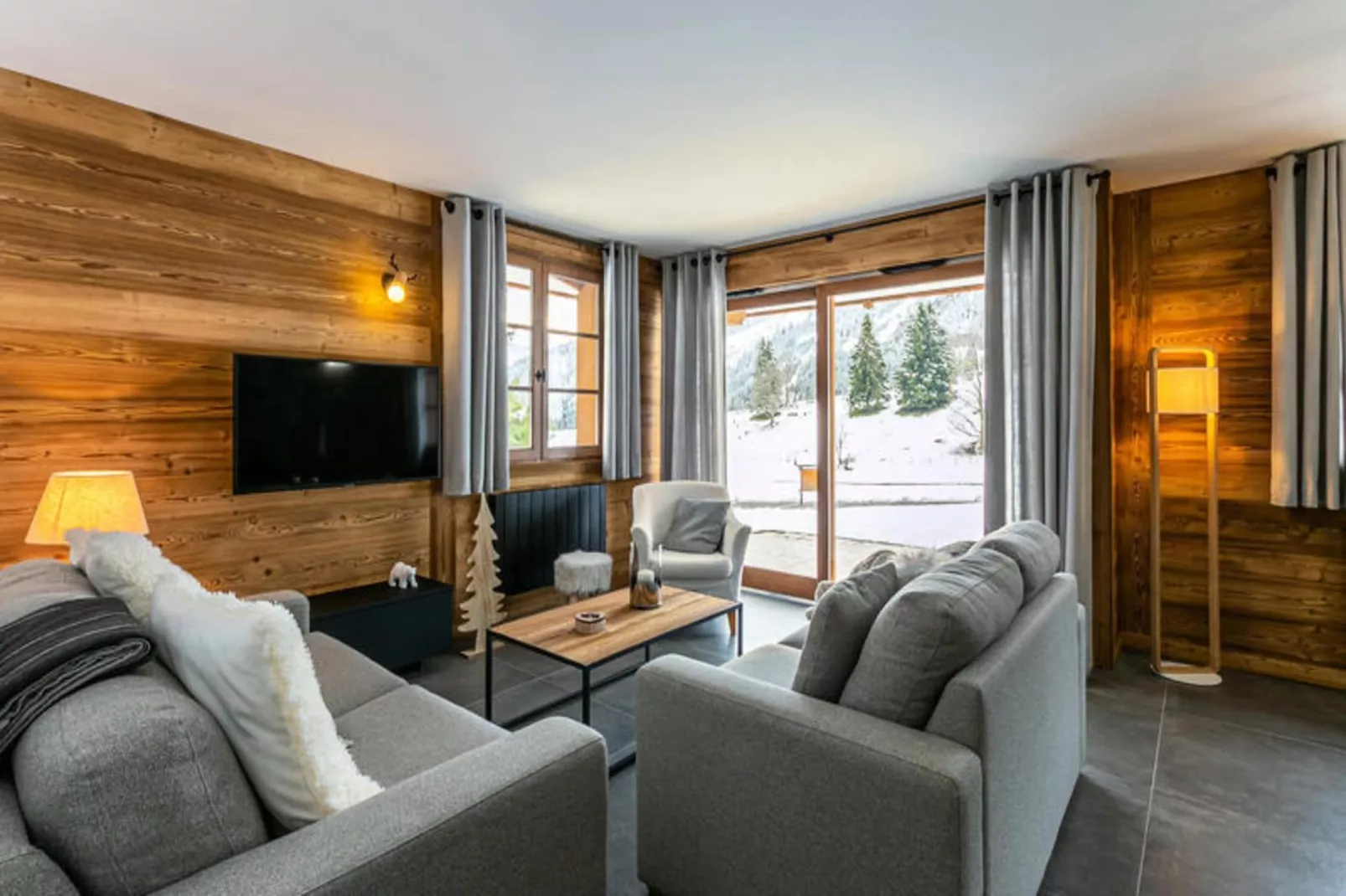 Résidence Les Balcons A-Woonkamer