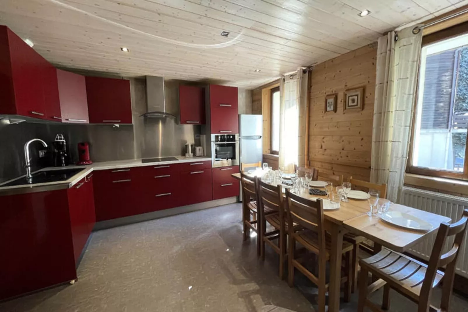 Appartements à La Clusaz-Woonkamer